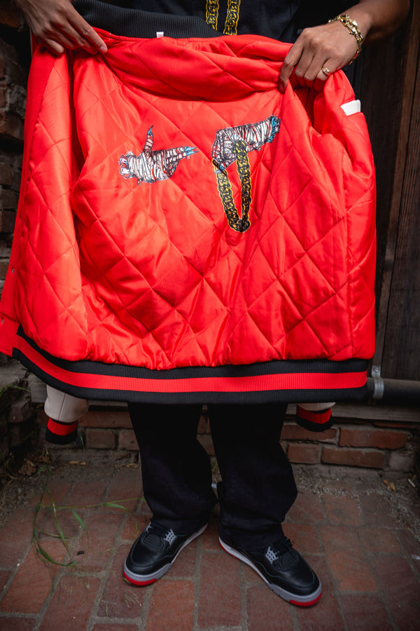 RTJ2 10th ANNIVERSARY VARSITY JACKET - Run The Jewels RTJ2 10th ANNIVERSARY VARSITY JACKET - Run The Jewels