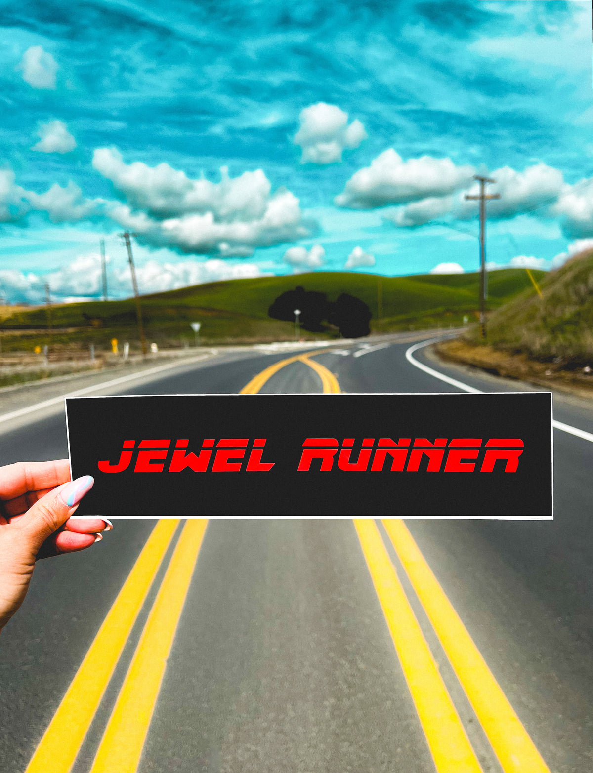JEWEL RUNNER BUMPER STICKER