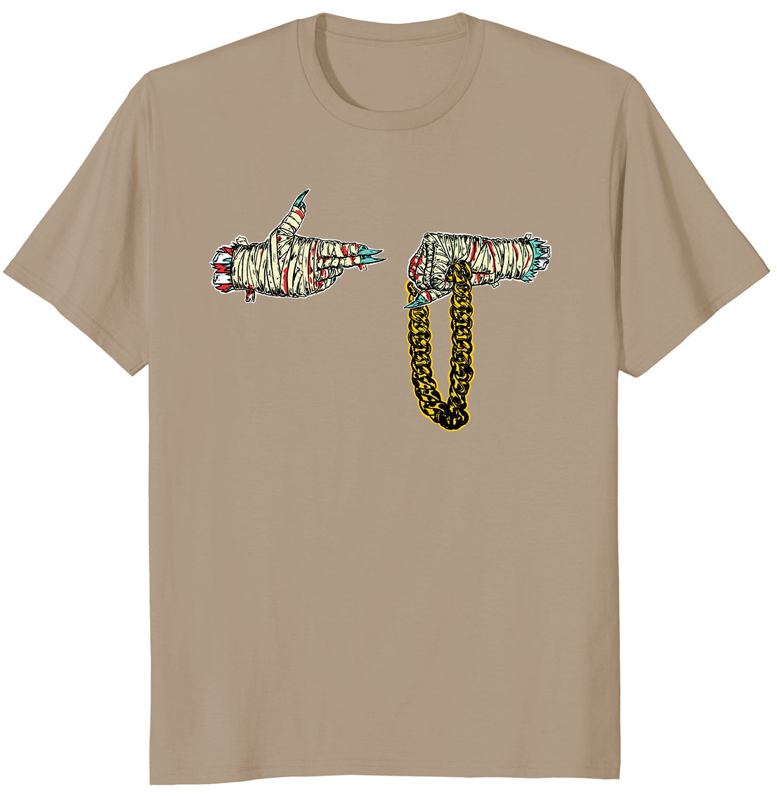 Run The Jewels | RTJ2 T-Shirt (Light Tan) | RTJ Official Store