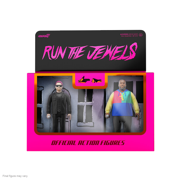 Run The Jewels ReAction Figures 2-Pack - El-P &amp; Killer Mike